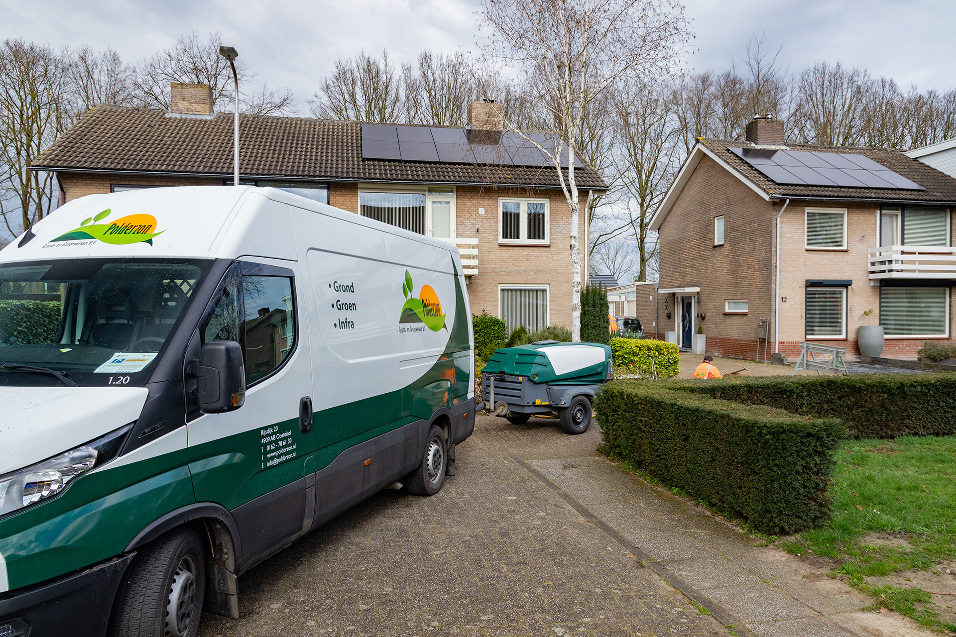 Bodemraket in uitvoering